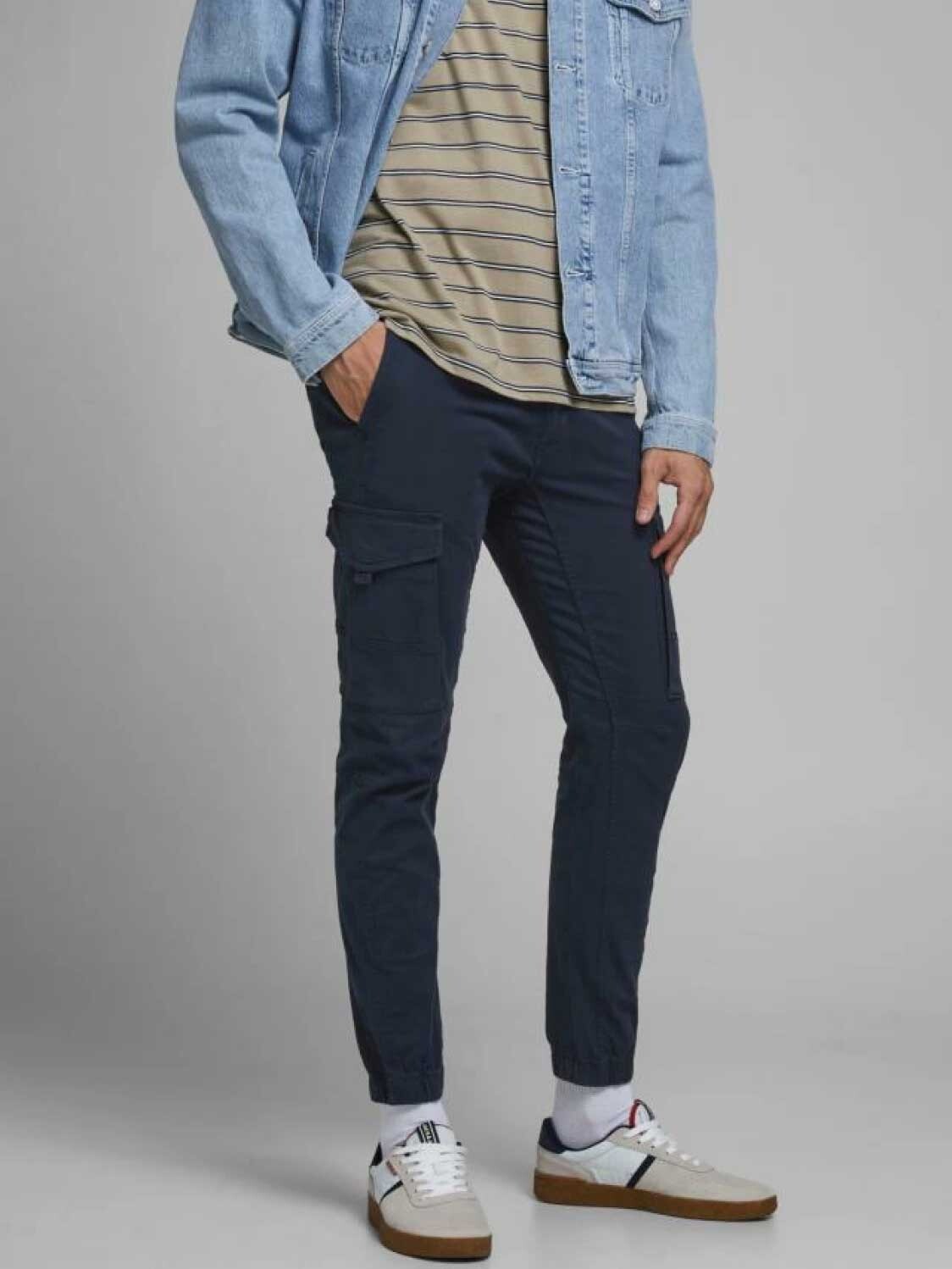 

Брюки Jack & Jones PAUL FLAKE, синий