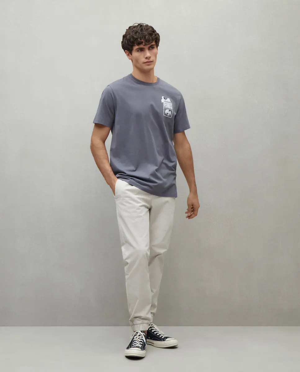 

Мужские эластичные спортивные брюки Easy Wear, цвет Blanco hielo
