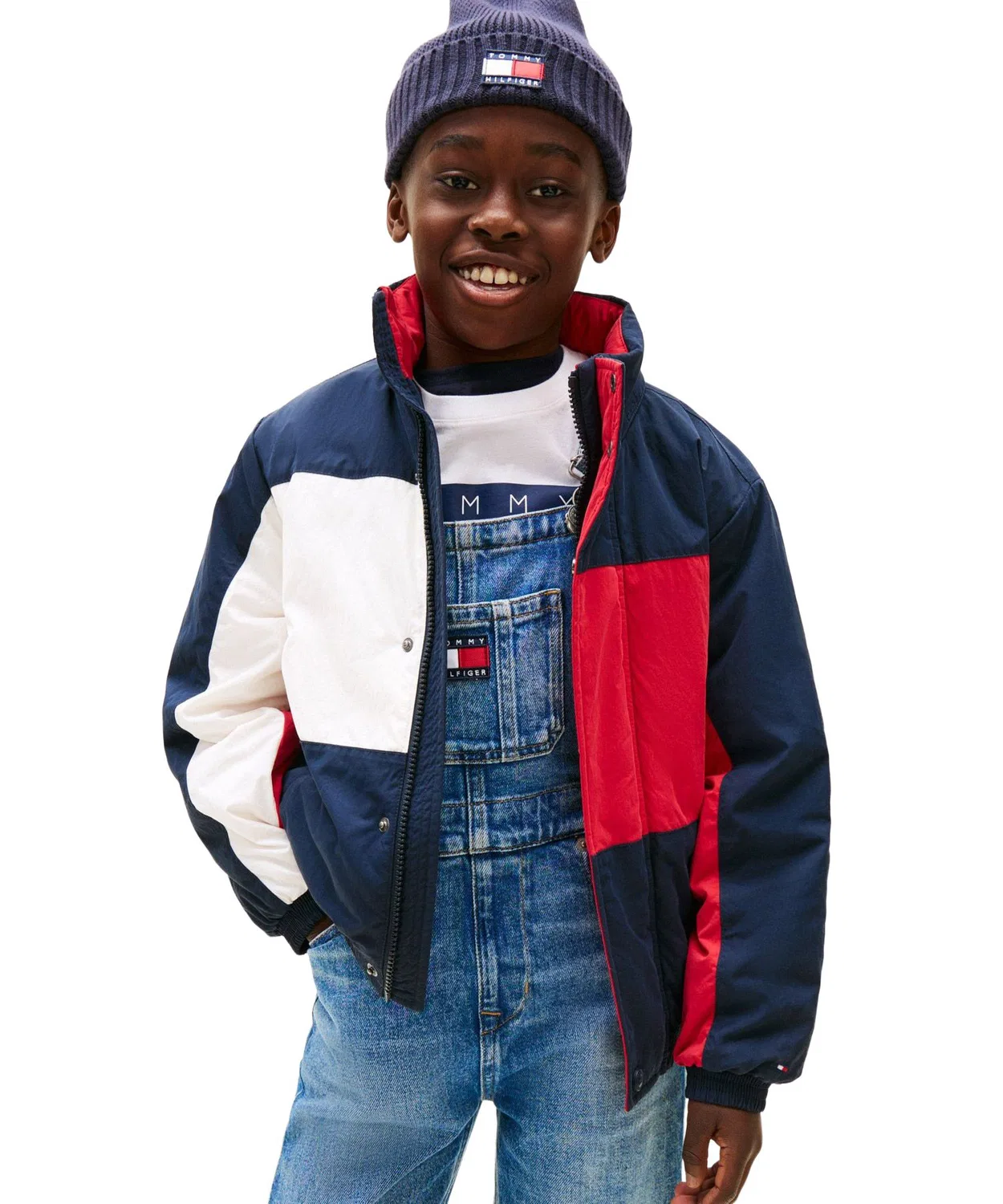Детская куртка Heritage Flag Tommy Hilfiger мультиколор