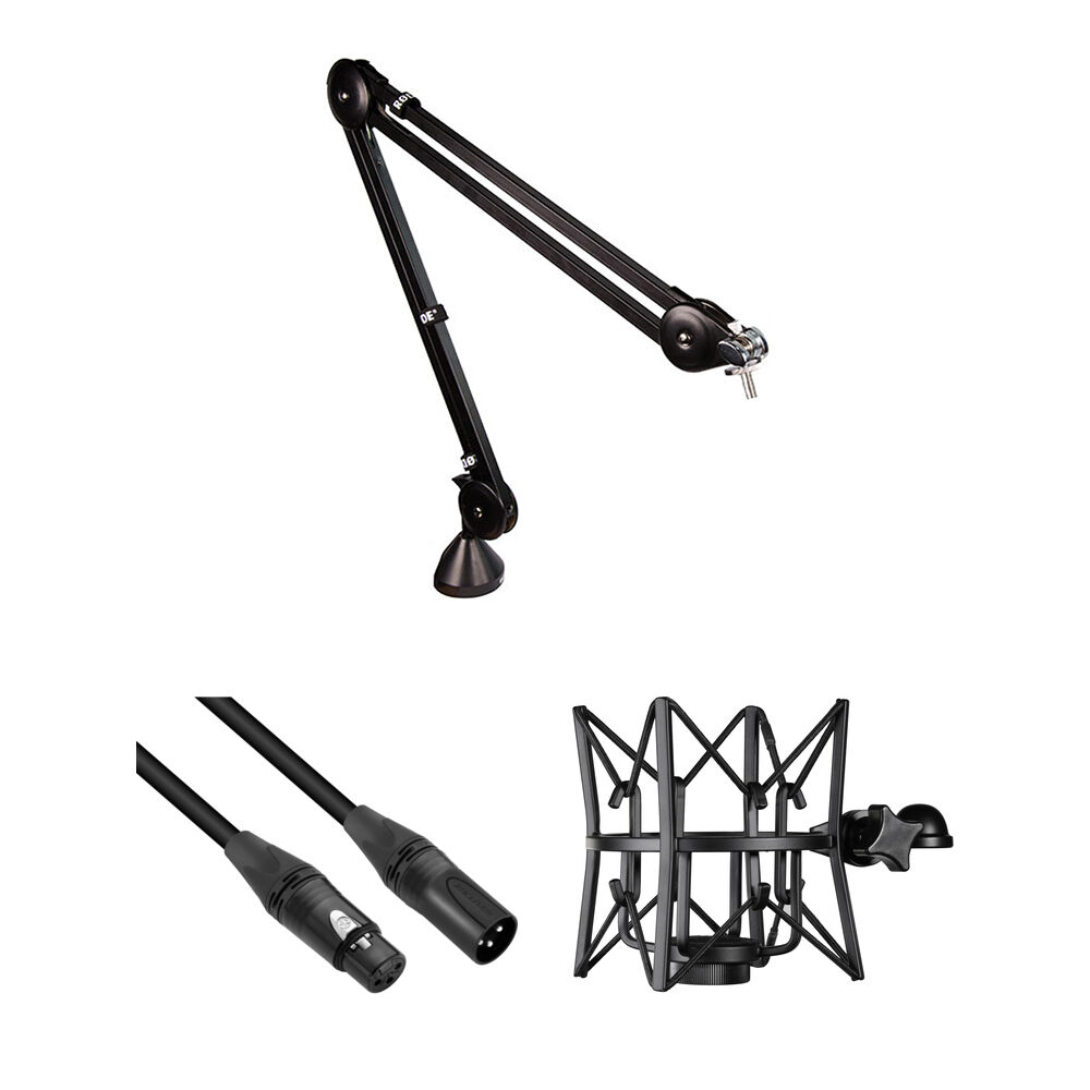 

Микрофонная стойка RODE PSA1 Studio Boom Arm Kit with XLR Cable and Shockmount for