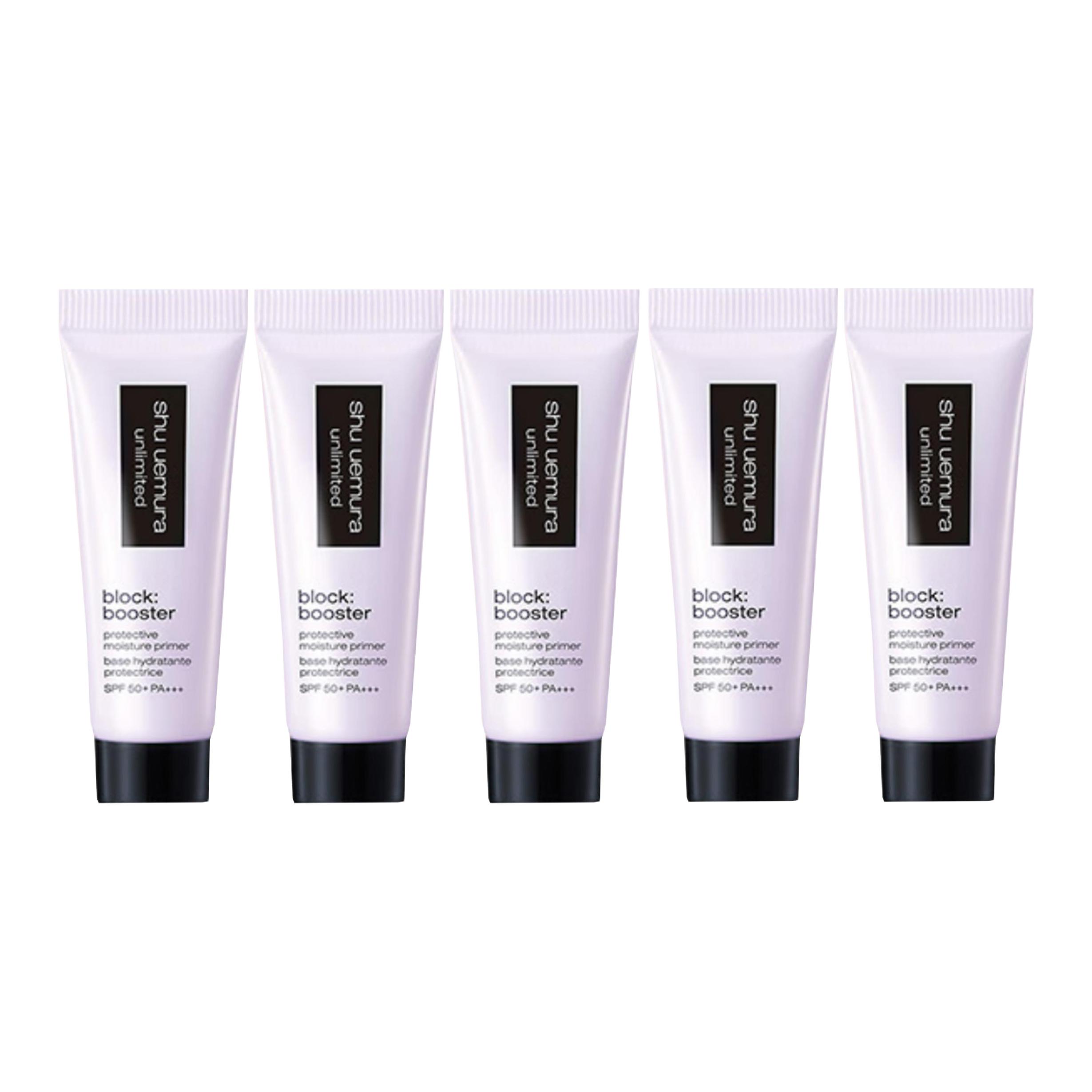 

Zhucunxiu камлотовый праймер набор образцов для выравнивания тона кожи с защитой от солнца 10мл*3 Shu Uemura