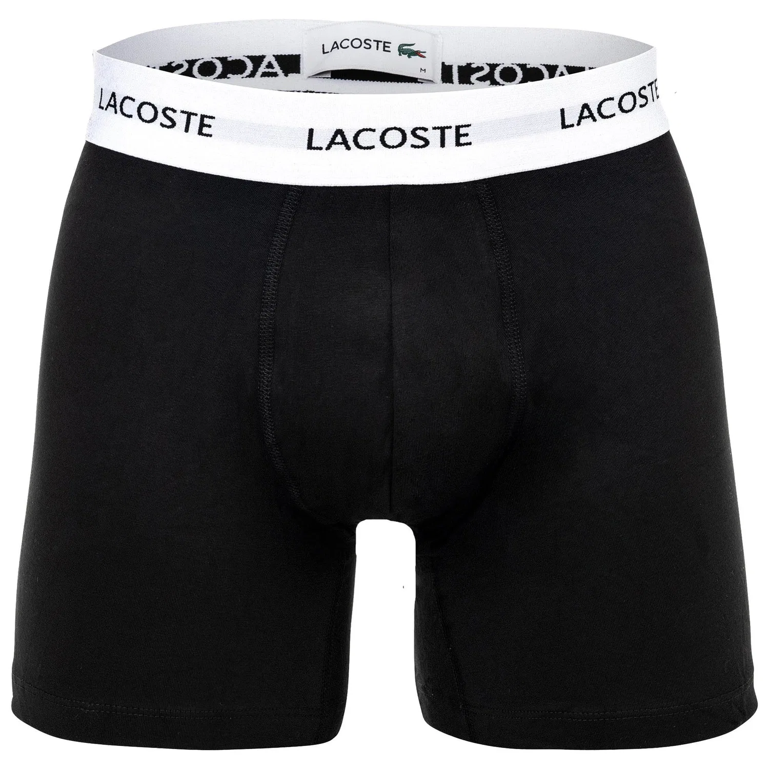 Боксеры 3er Pack черные, Lacoste, черный — фото 2