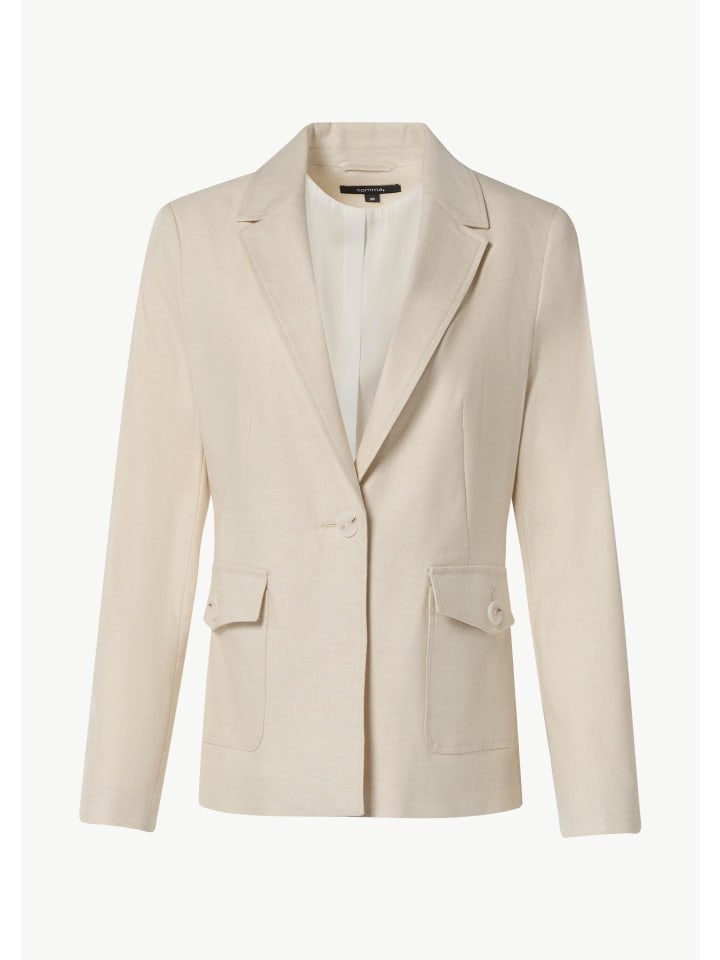 

Comma Домашний пиджак, цвет 8013_светло-бежевый