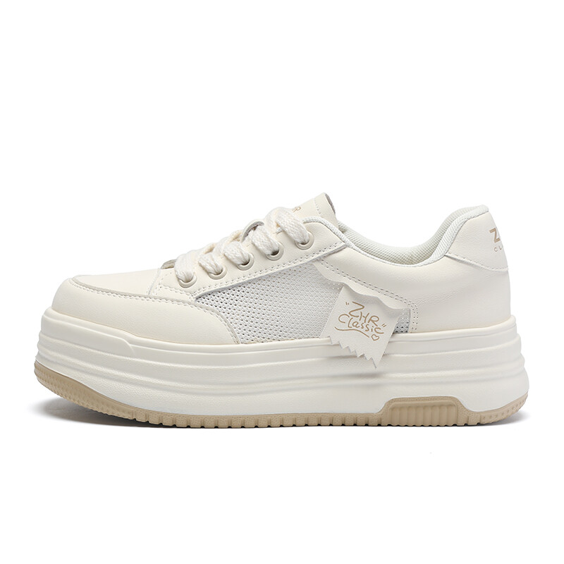 

Кроссовки для образа жизни Женские низкие Zhr, бежевый/фиолетовый