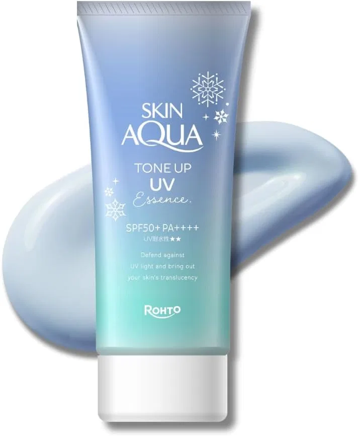 Солнцезащитный флюид Skin Aqua Tone Up UV Essence Blue 80 мл