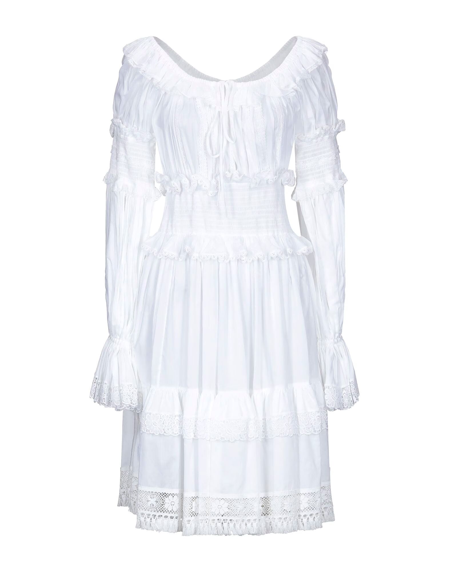 

Платье миди Dolce&Gabbana, белый