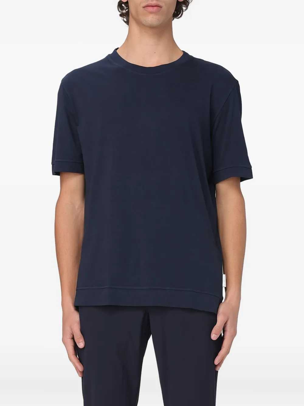 

Футболка с круглым вырезом Paolo Pecora, синий