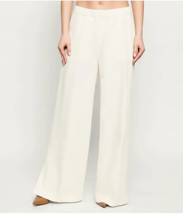 Брюки relaxed fit Boss, экрю