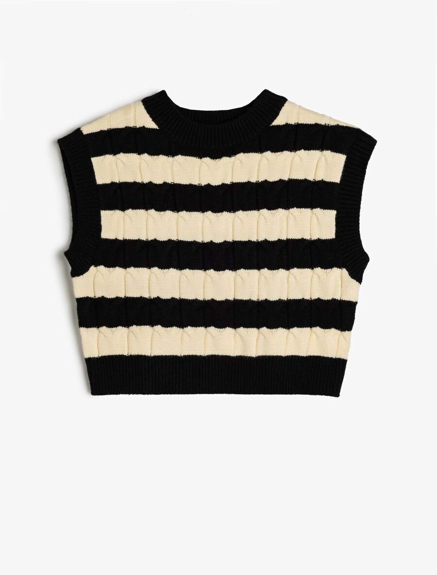 

Свитер Koton, цвет Ecru/Black