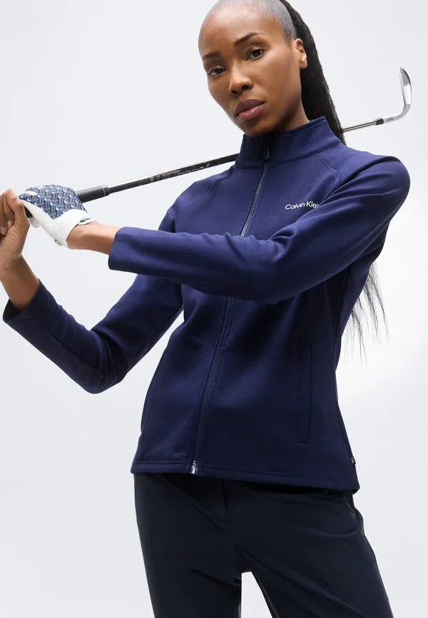 Тренировочная куртка на молнии по всей длине Calvin Klein Golf, Navy — фото 4