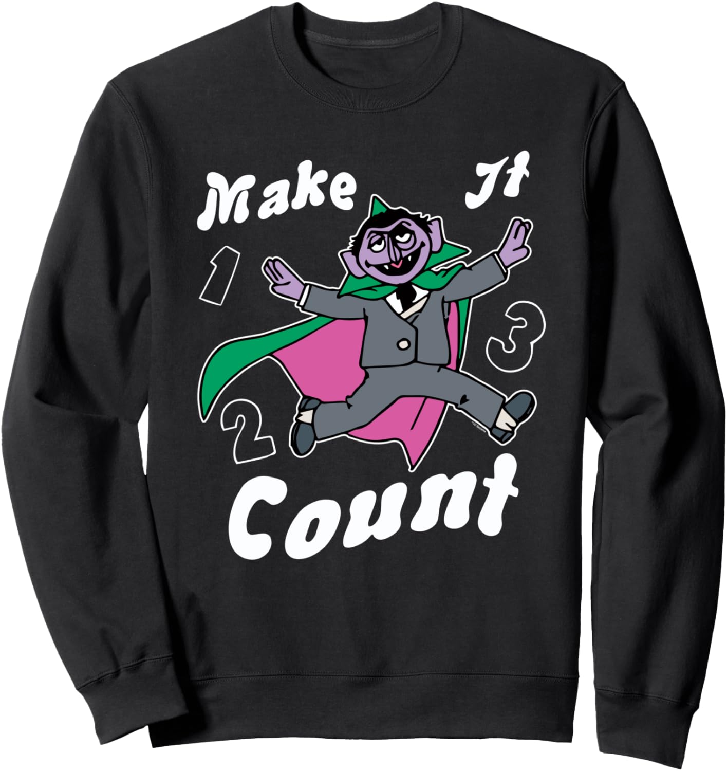 

Толстовка «Улица Сезам: Сделай это значимым» Sesame Street, черный