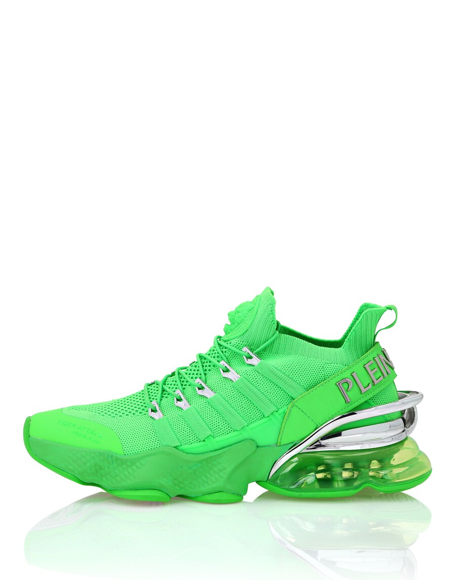 Кроссовки Plein Sport Sneakers Tiger Attack//Gen.x.04, светло-зеленый
