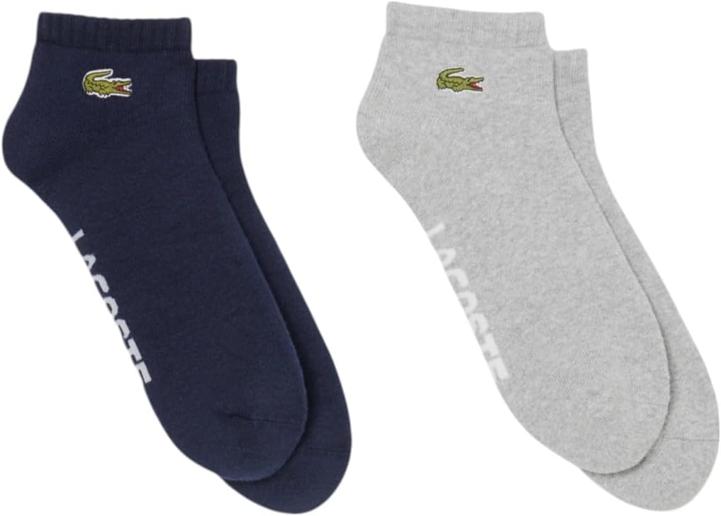 

Мужские носки Lacoste Sport 2-pack Sport, Navy Blue/Grey Chine