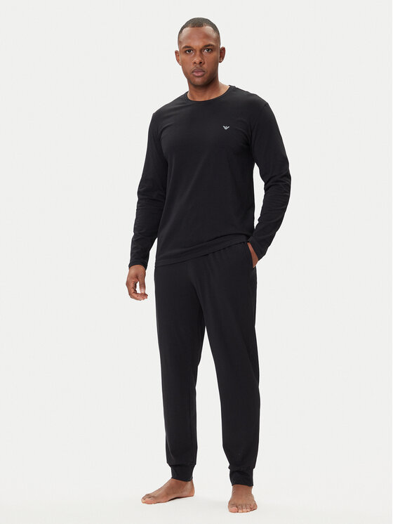 

Пижама regular fit EM000610 AF10776 MC108 Emporio Armani Underwear, чёрный