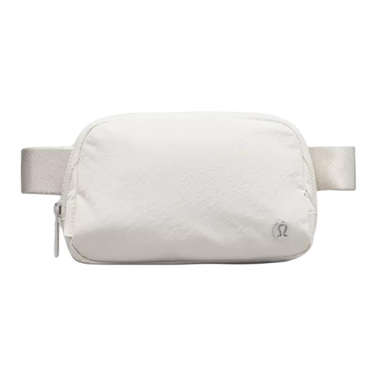 

Lululemon Нейлоновая поясная сумка унисекс белая, White