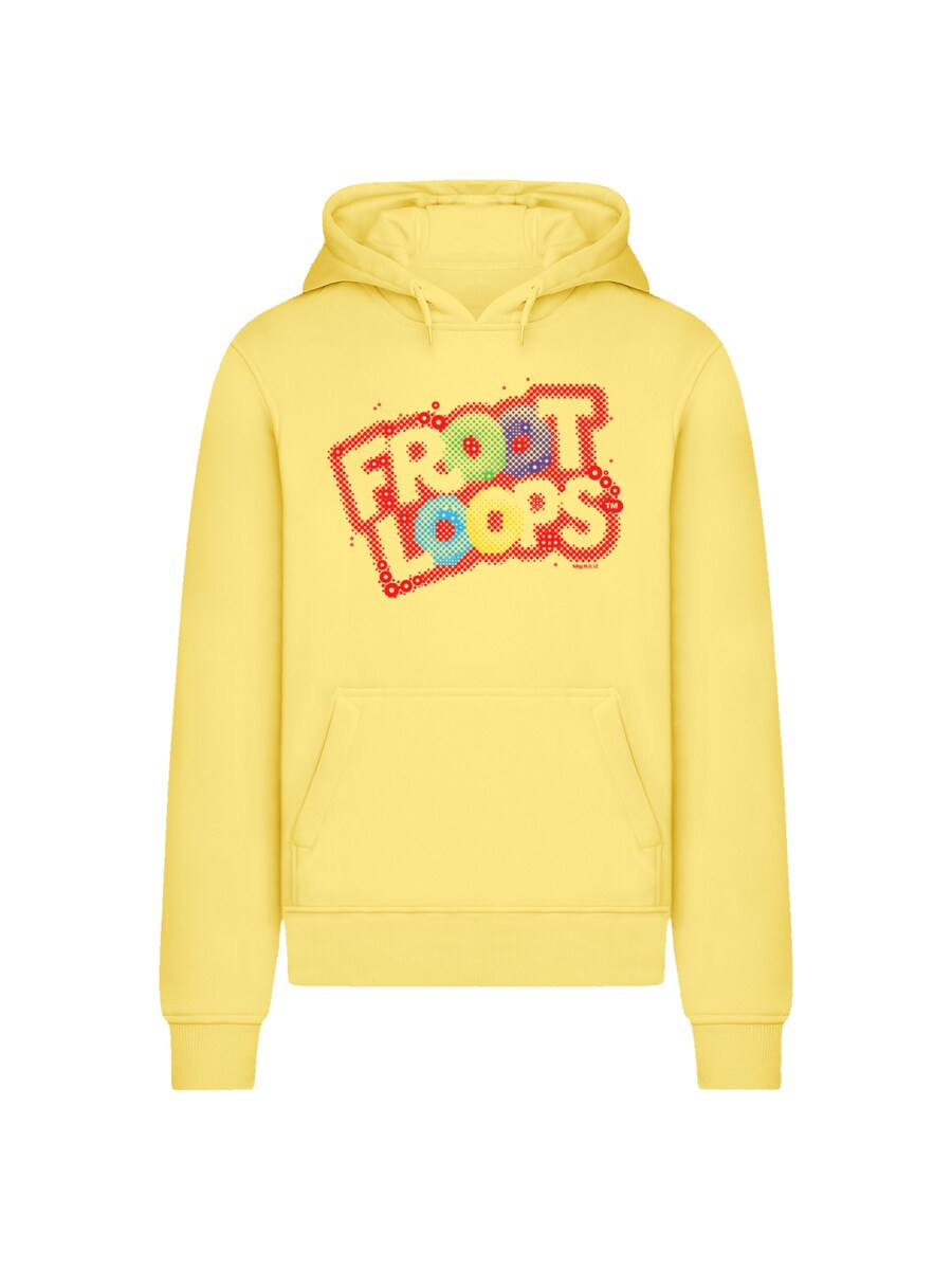 

Толстовка F4NT4STIC Kelloggs Froot Loops Breakfast Cereal Pop Art, желтый