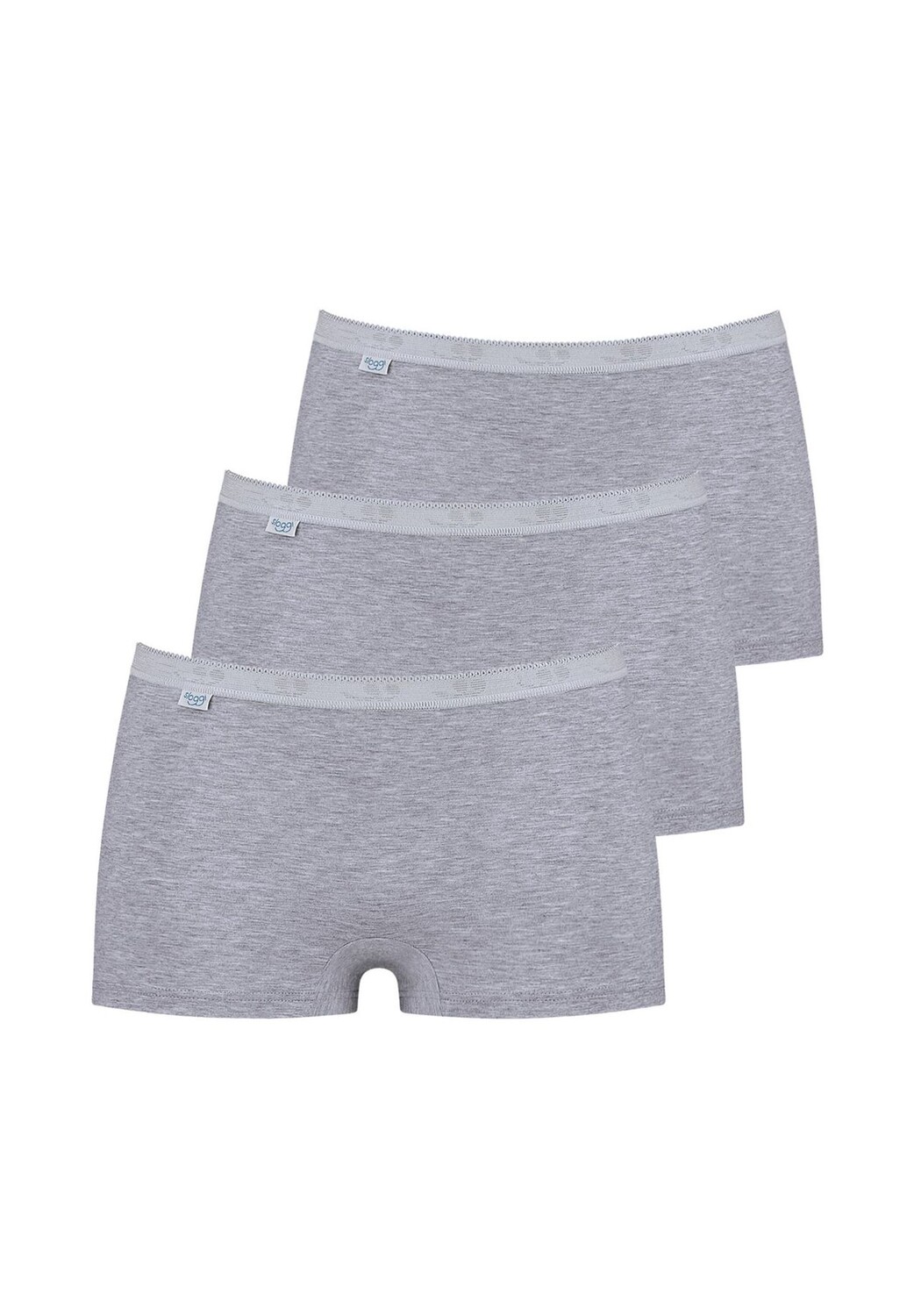 

Короткие трусы, набор из 3 шт. Basic + sloggi, цвет Grey Combination