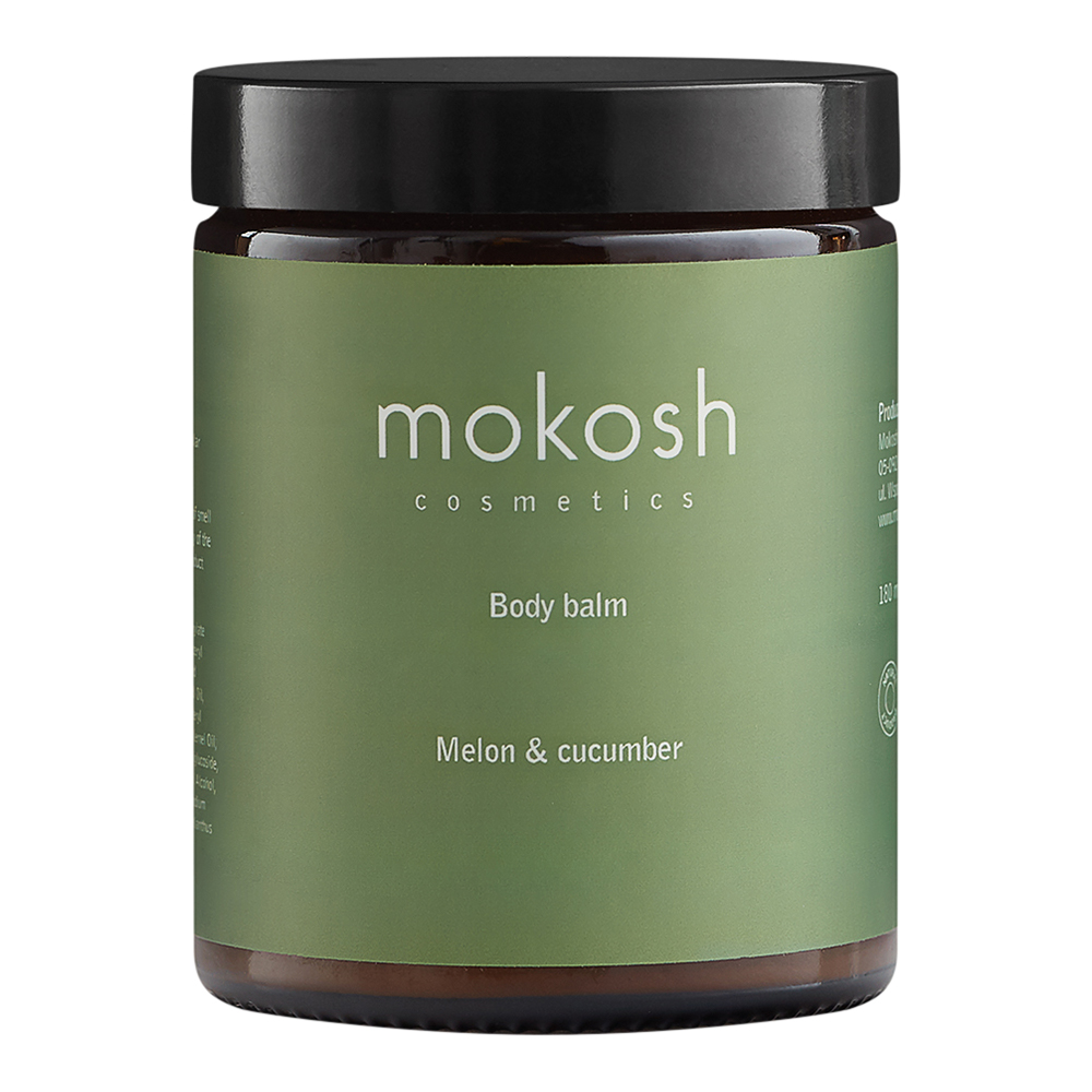 

Питательный и укрепляющий лосьон для тела body balm melon & cucumber Mokosh, 180 мл