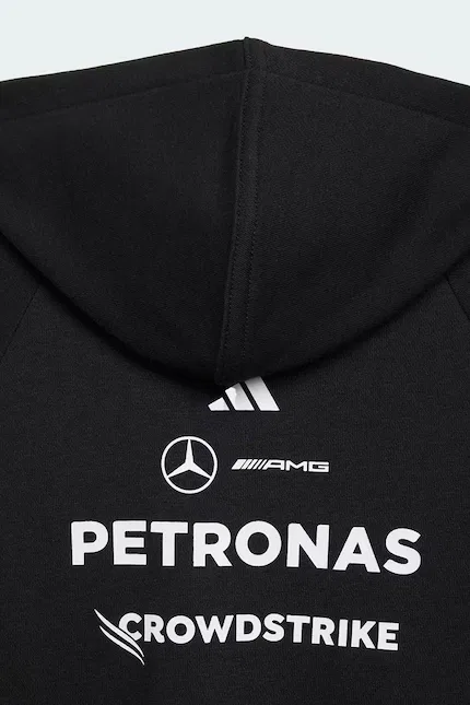 Комбинезон с капюшоном MERCEDES Adidas Performance, черный — фото 3