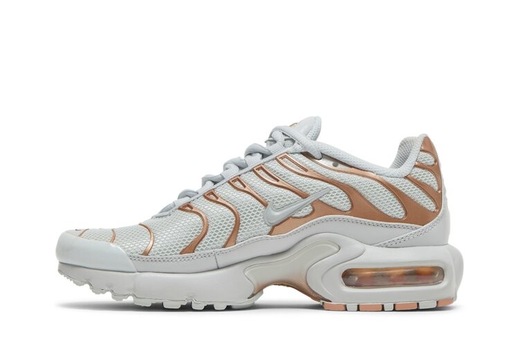 Кроссовки Nike Air Max Plus GS 'Pure Platinum', белый — фото 3