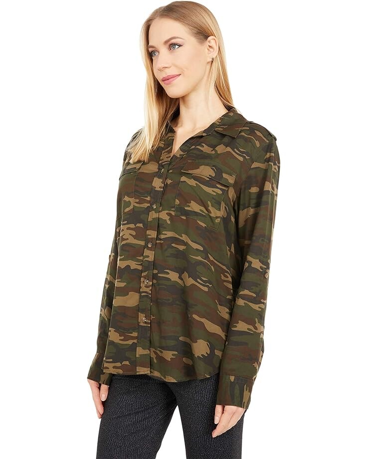 

Рубашка Sanctuary Conroy Surplus Shirt, цвет Little Hero Camo