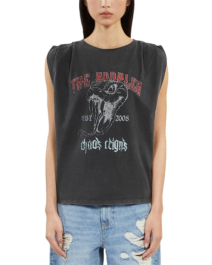 

Футболка Kooples с рисунком Muscle The Kooples, черный