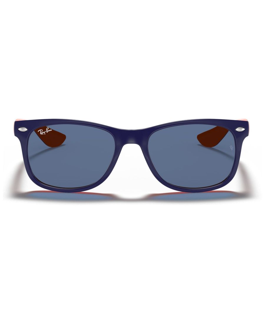 

Детские солнцезащитные очки RJ9052 NEW WAYFARER (для детей 7-10 лет) Ray-Ban Jr, Blue/Blue