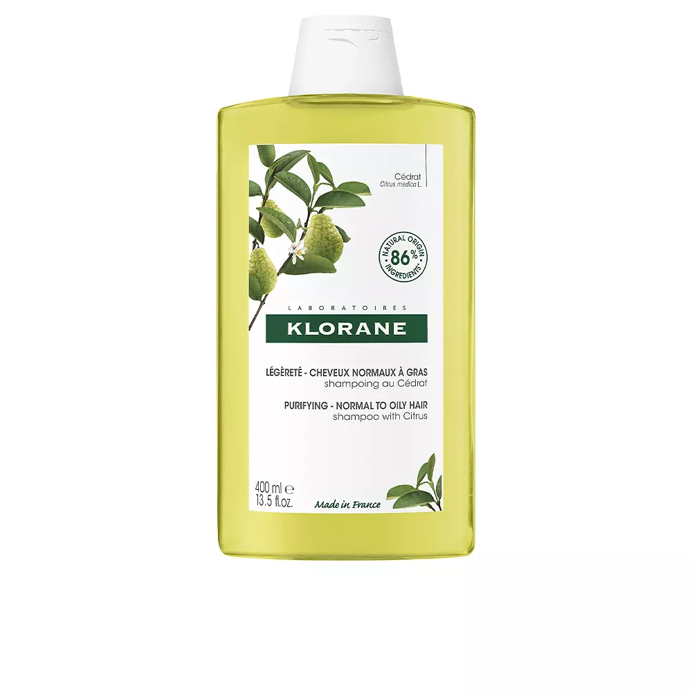 

Шампунь A la cidra champú ligero para cabello normal/graso Klorane, 400 мл.