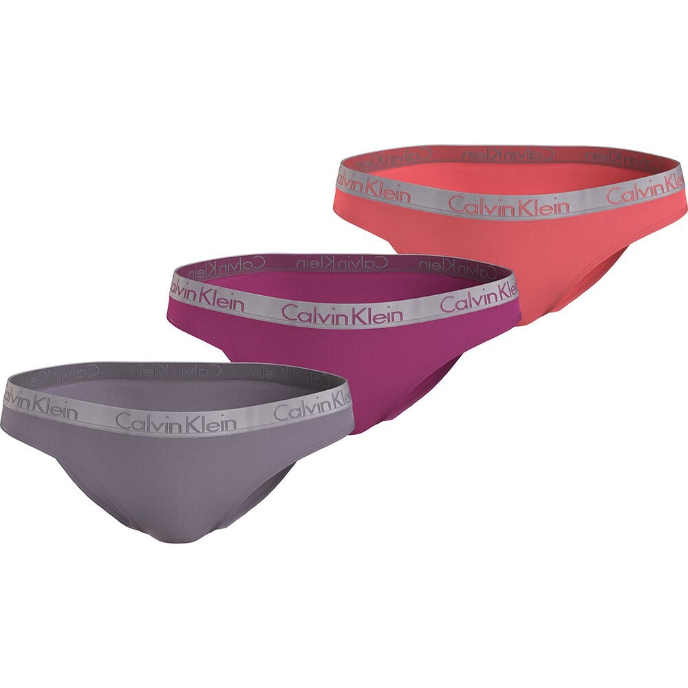 

Трусы Calvin Klein 000QD3561E 3 шт, разноцветный