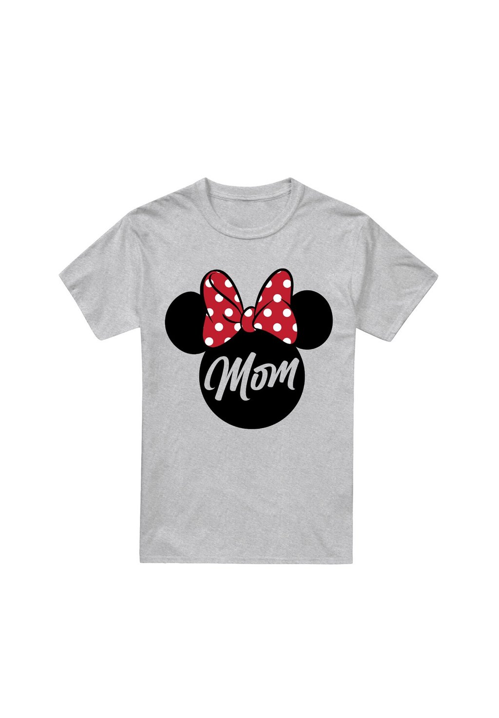 

Футболка с принтом MINNIE MOUSE MOTHER DAY MOM IN EARS Disney, серый