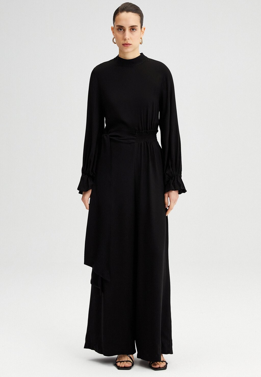 

Комбинезон Belted Overalls Touché Privé, черный