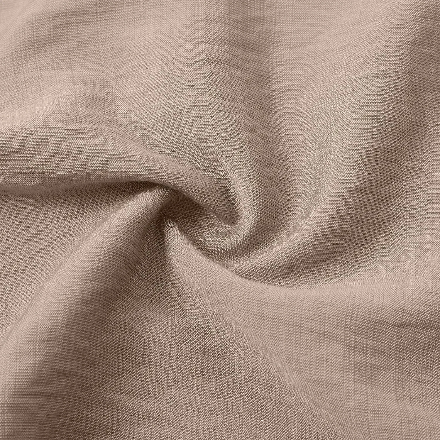 Блуза с плиссе, хлопок и лен, женская, повседневная, оранжевая — фото 4
