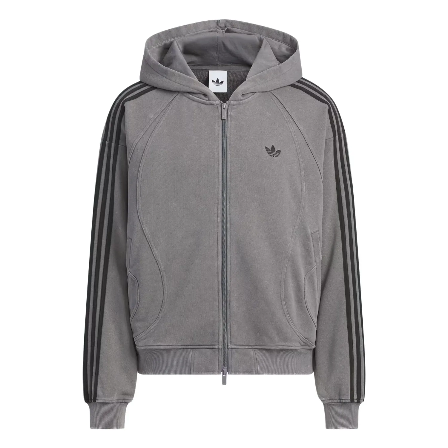 Куртка TG FZ унисекс Adidas Originals, серый