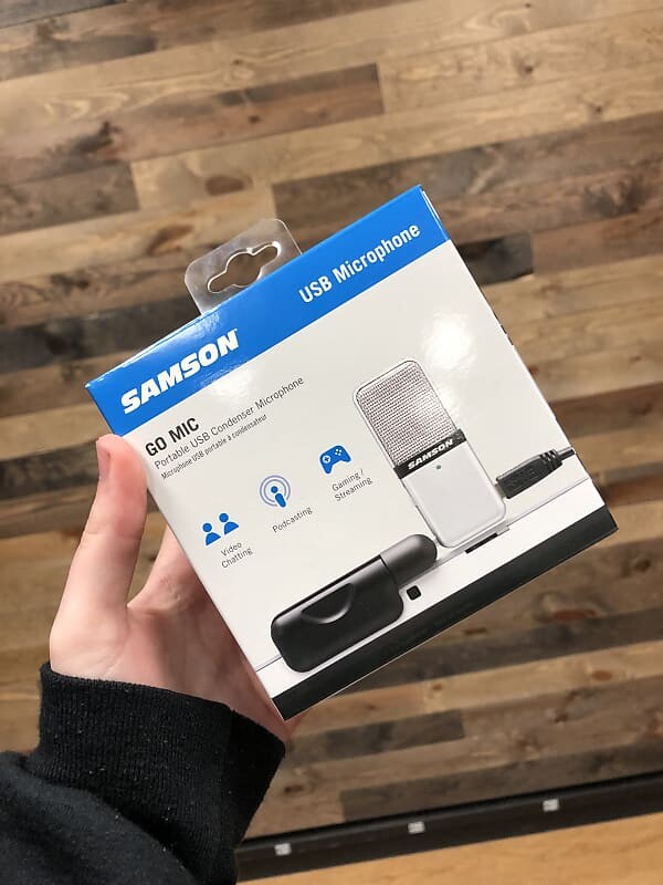 

Конденсаторный микрофон Samson Go Mic Portable USB Condenser Mic