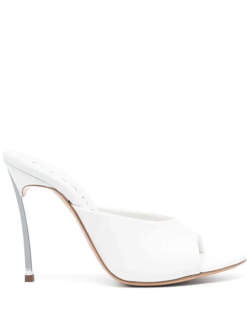 Мюли Blade Minorca 110 Casadei, белый