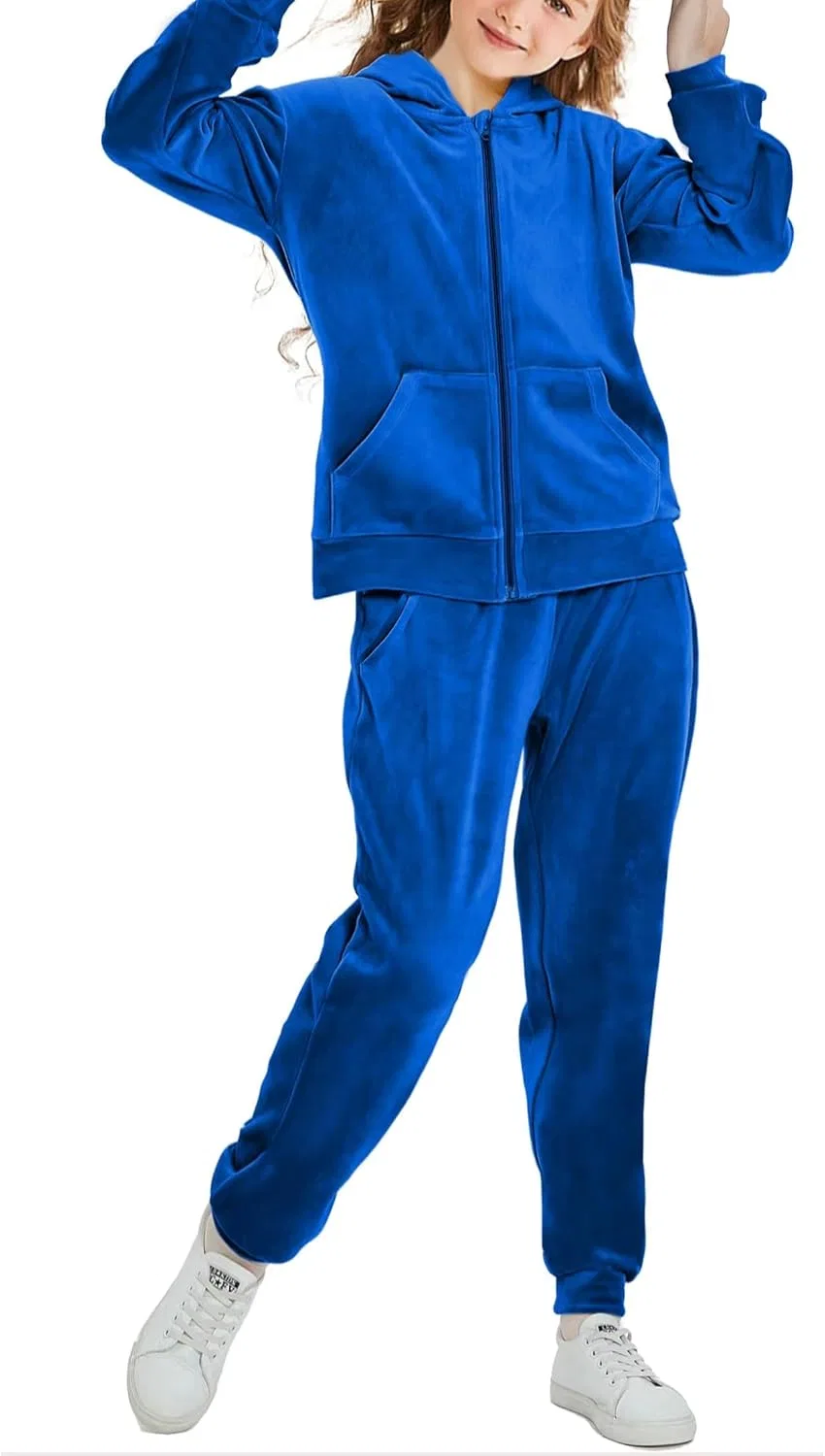 Детский спортивный костюм велюровый Rwtgnlf 2 предмета, Blue