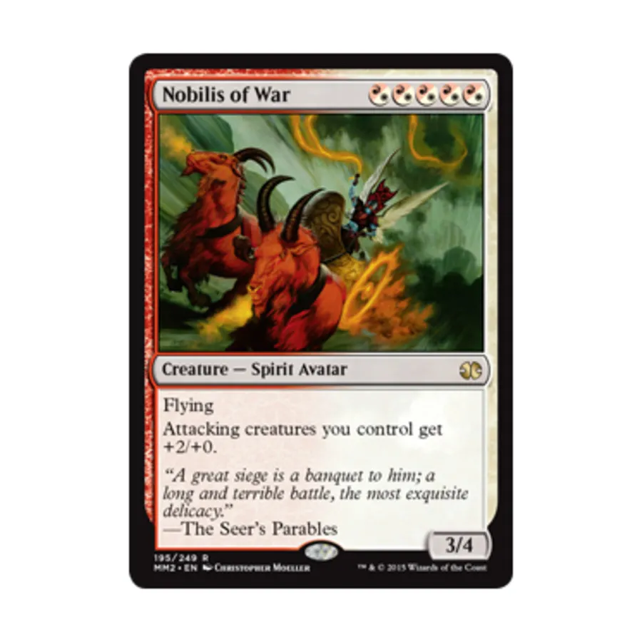 

CCG Нобилис войны (клавиша R), MTG - Modern Masters 2015