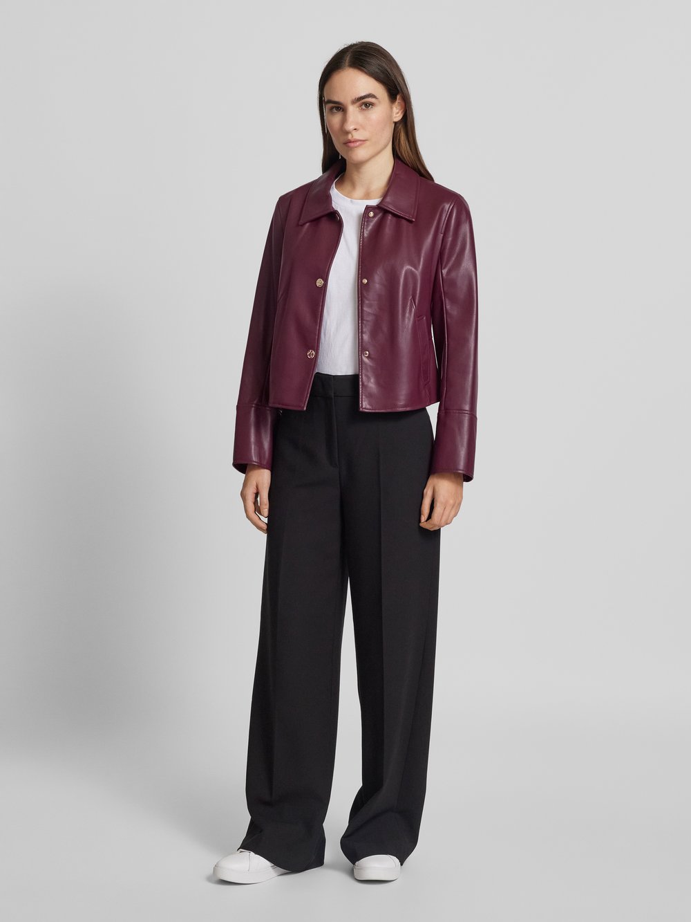 

Куртка из искусственной кожи с подкладкой из твила s.Oliver BLACK LABEL