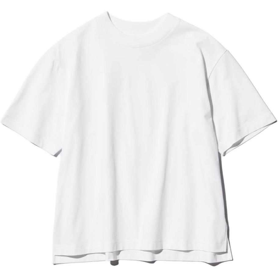 

UNIQLO Футболка AIRism Mesh Series для женщин белая, Белый, UNIQLO Футболка AIRism Mesh Series для женщин белая