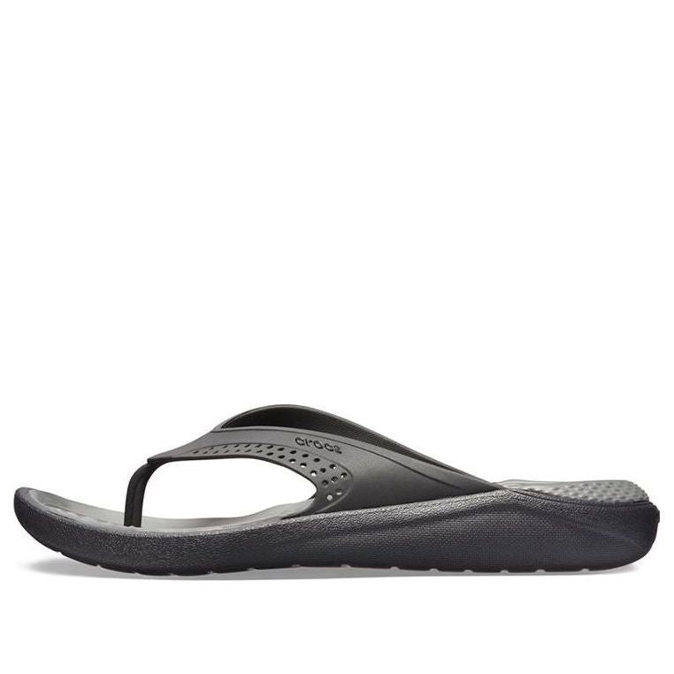 

Шлепанцы Crocs LiteRide Minimalistic Beach Flip-Flops Dark Grey, серый