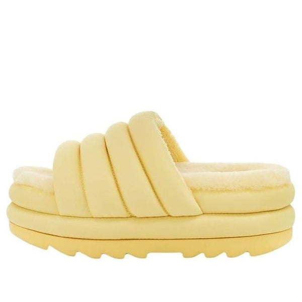 Тапочки maxi slide 'yellow' Ugg, желтый