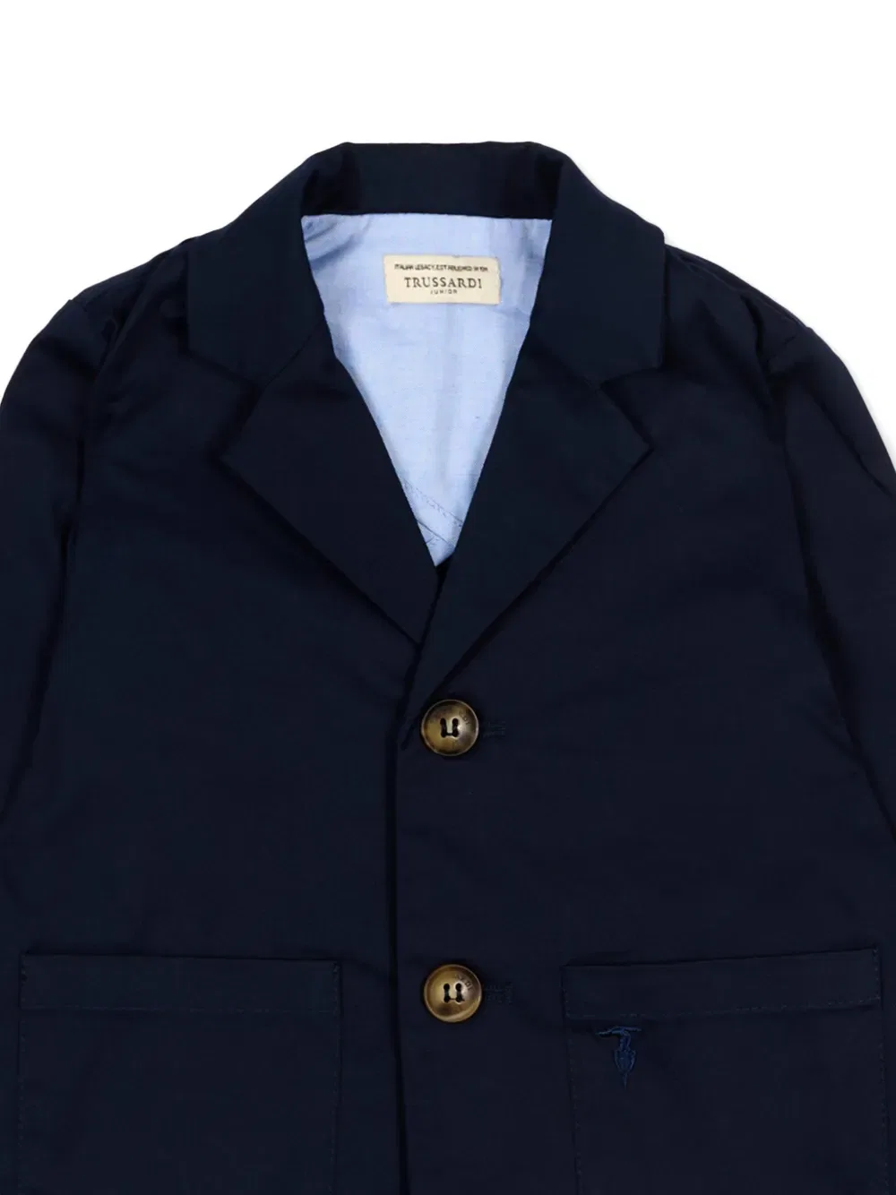 Пиджак на пуговицах Trussardi Junior, синий — фото 3