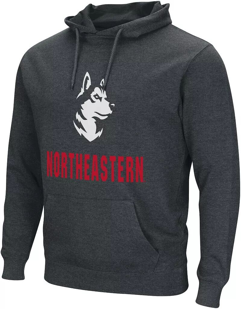 

Colosseum Мужской черный пуловер с капюшоном Northeastern Huskies