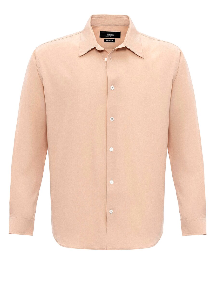 

Рубашка Slim Fit на пуговицах Antioch, нюд