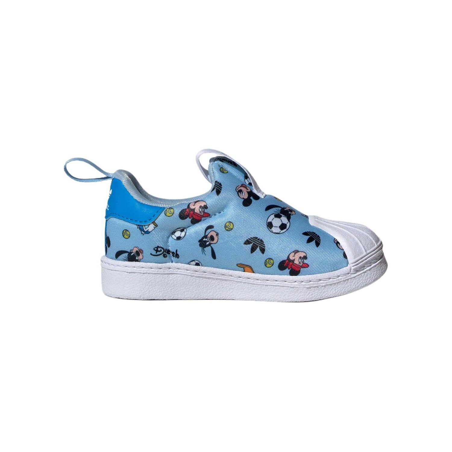 Кроссовки для малышей adidas originals Superstar Series TD, Blue — фото 2