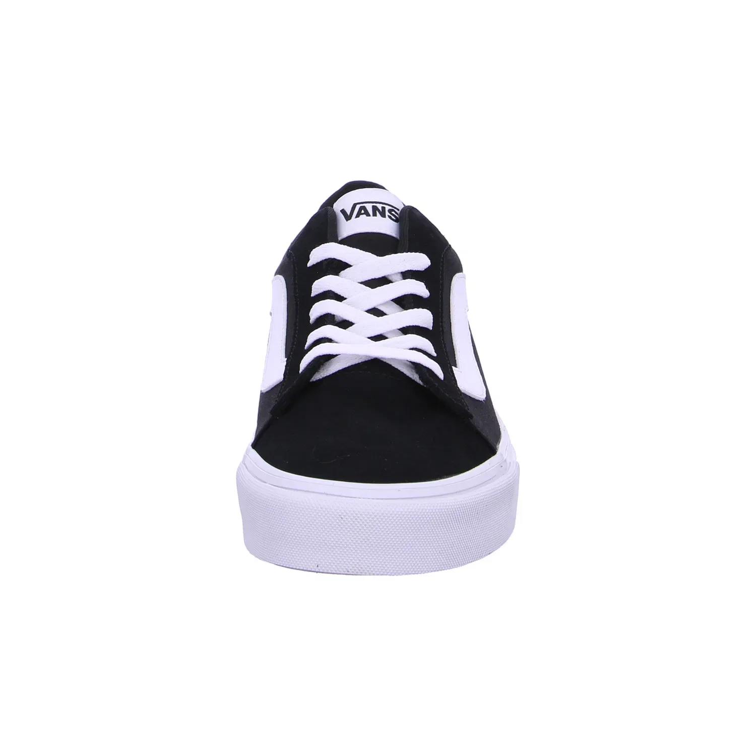 Кроссовки низкие из кожи Vans, черный — фото 4