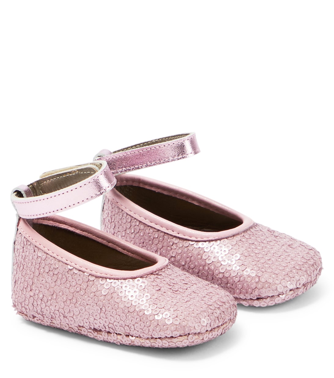 

Балетки Baby Paillettes PèPè, розовый