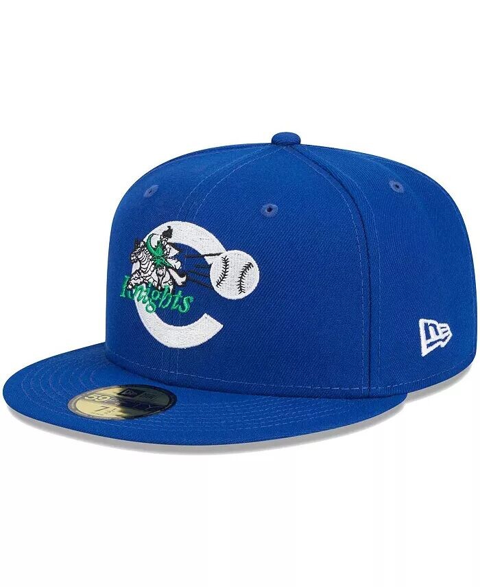 

Мужская синяя приталенная шляпа Charlotte Knights Theme Nights 1992 59FIFTY New Era, синий