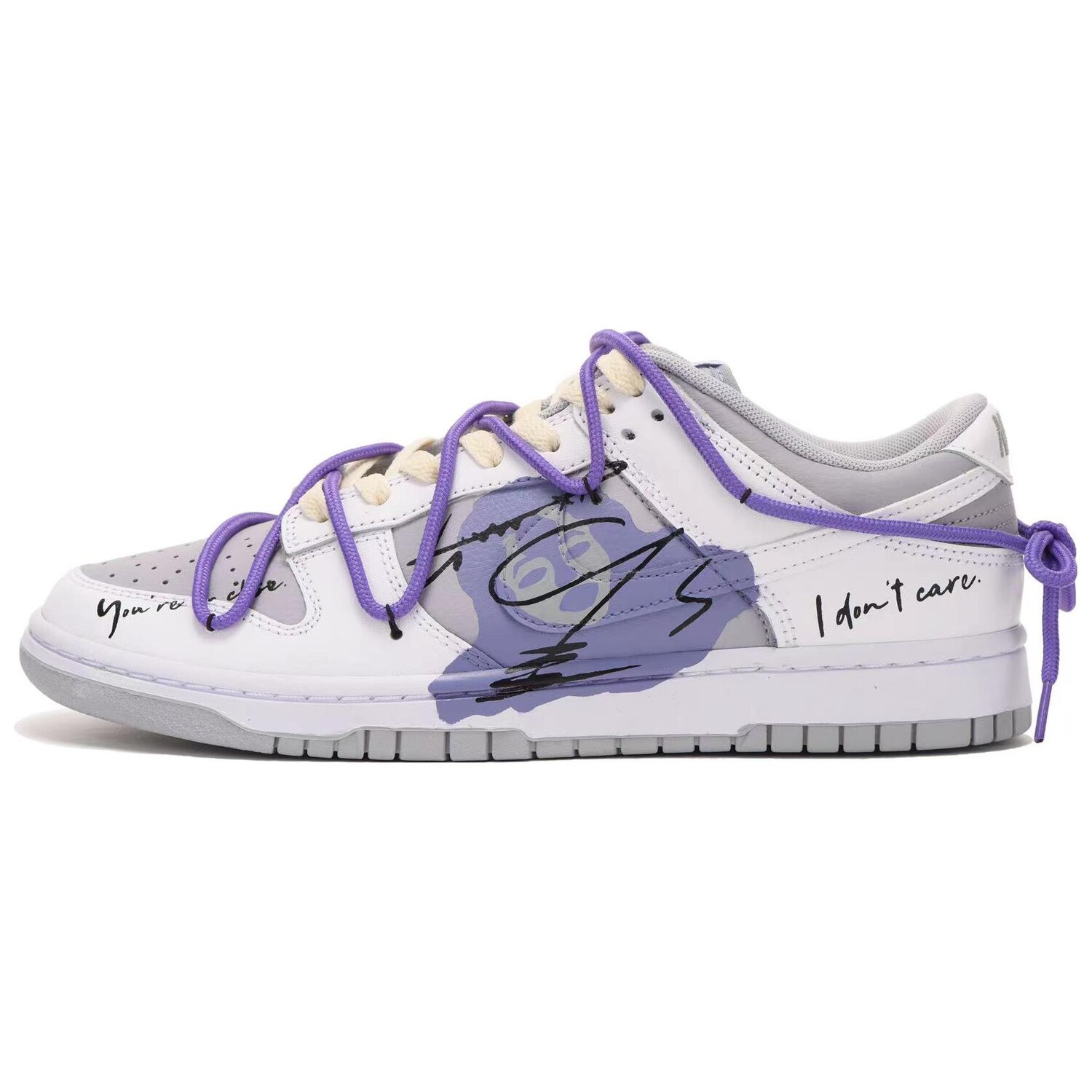 

Мужские кроссовки для скейтбординга Nike Dunk Low, светло-серый