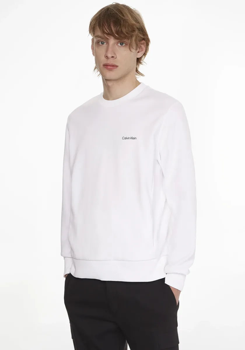 

Толстовка Calvin Klein "MICRO LOGO SWEATSHIRT", белый